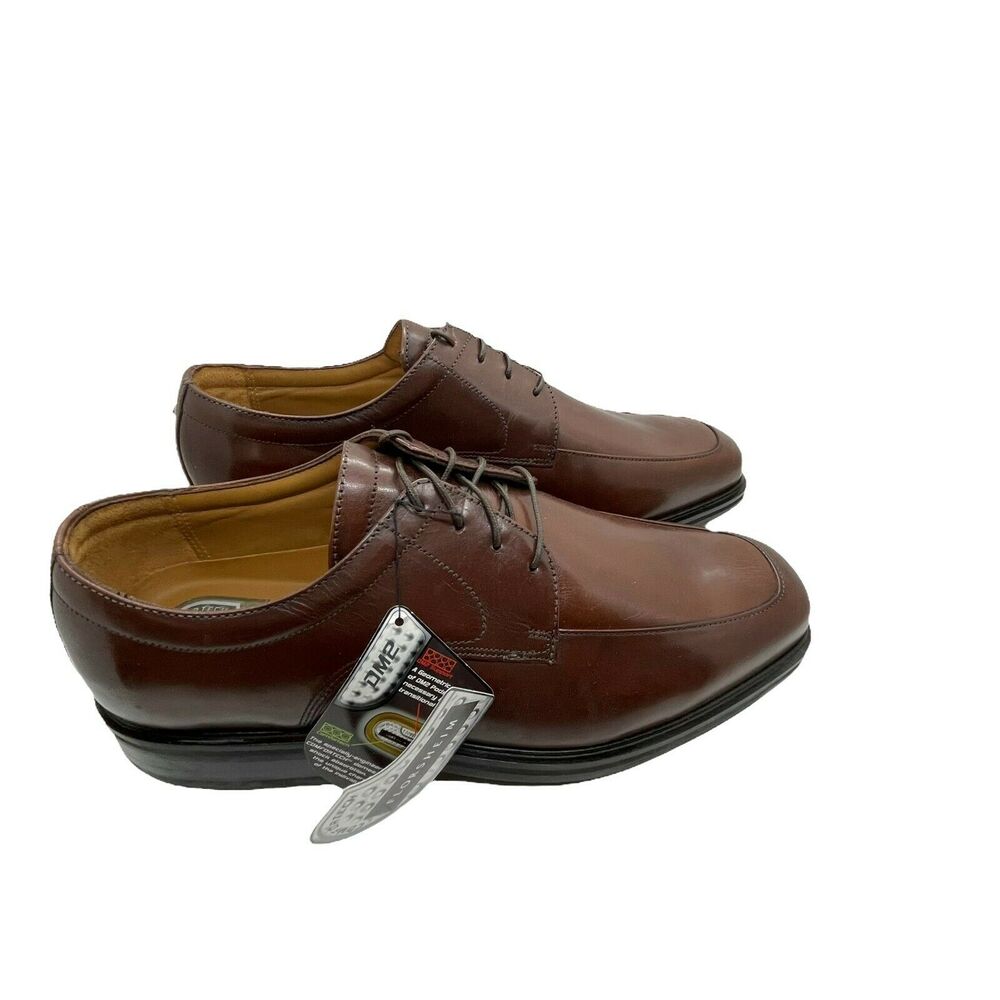 Florsheim Lace Up Dress Shoes DM2 Mens 18291-03 Brown Leather Square Toe 11 D